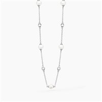 Collana Mabina Donna Girocollo In Argento in Argento Zirconia 553230 MABINA - 553230 MABINA